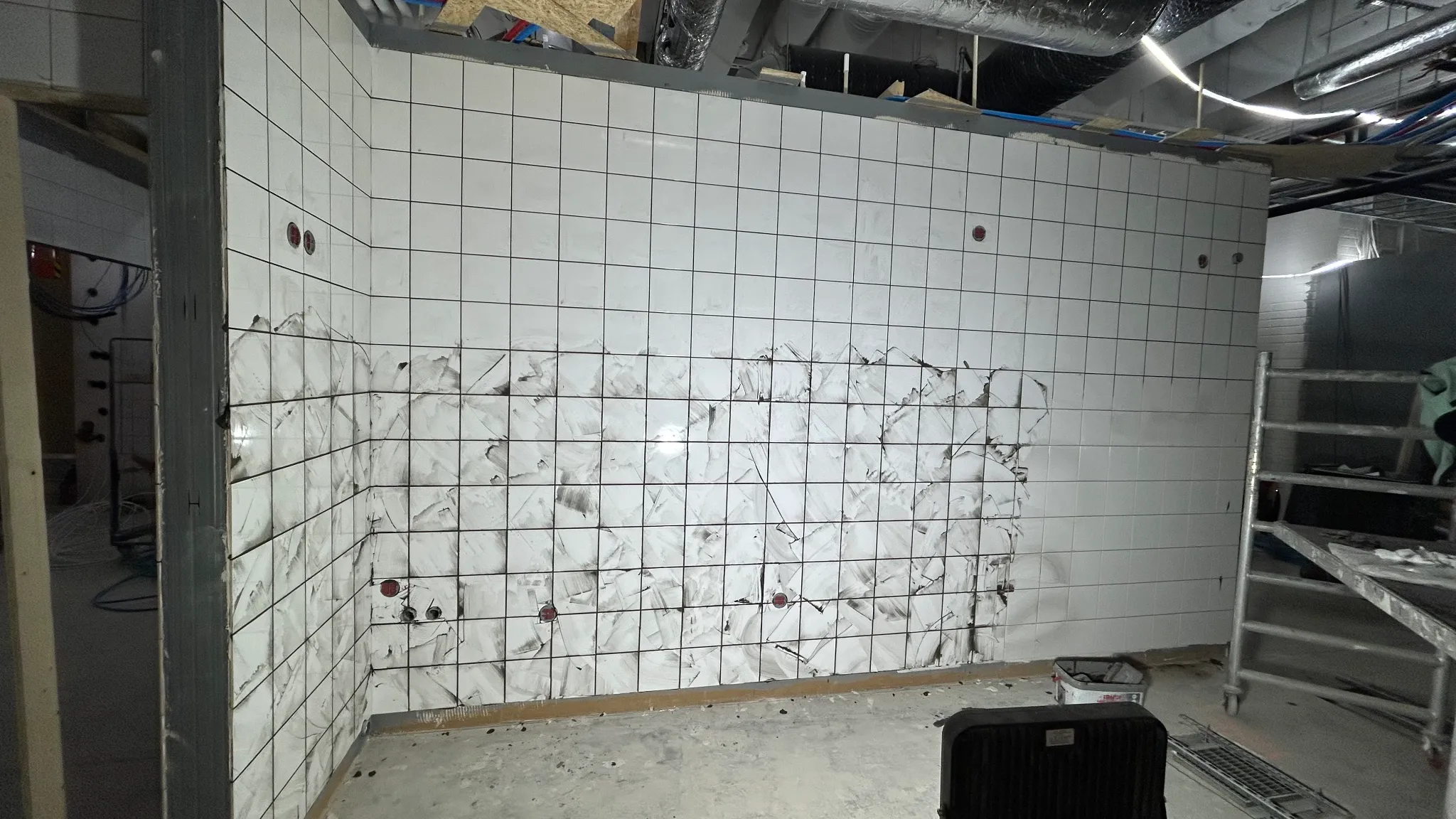 Tile Grouting and Silicone Installation